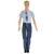 Кукла "Алекс" в голубой рубашке и джинсах, 29 см