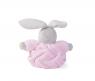 Мягкая игрушка "Плюм" - Зайчик, розовый, 18 см