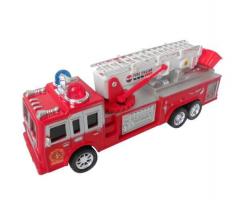 Инерционная пожарная машина Fire Engine, красная, в пакете