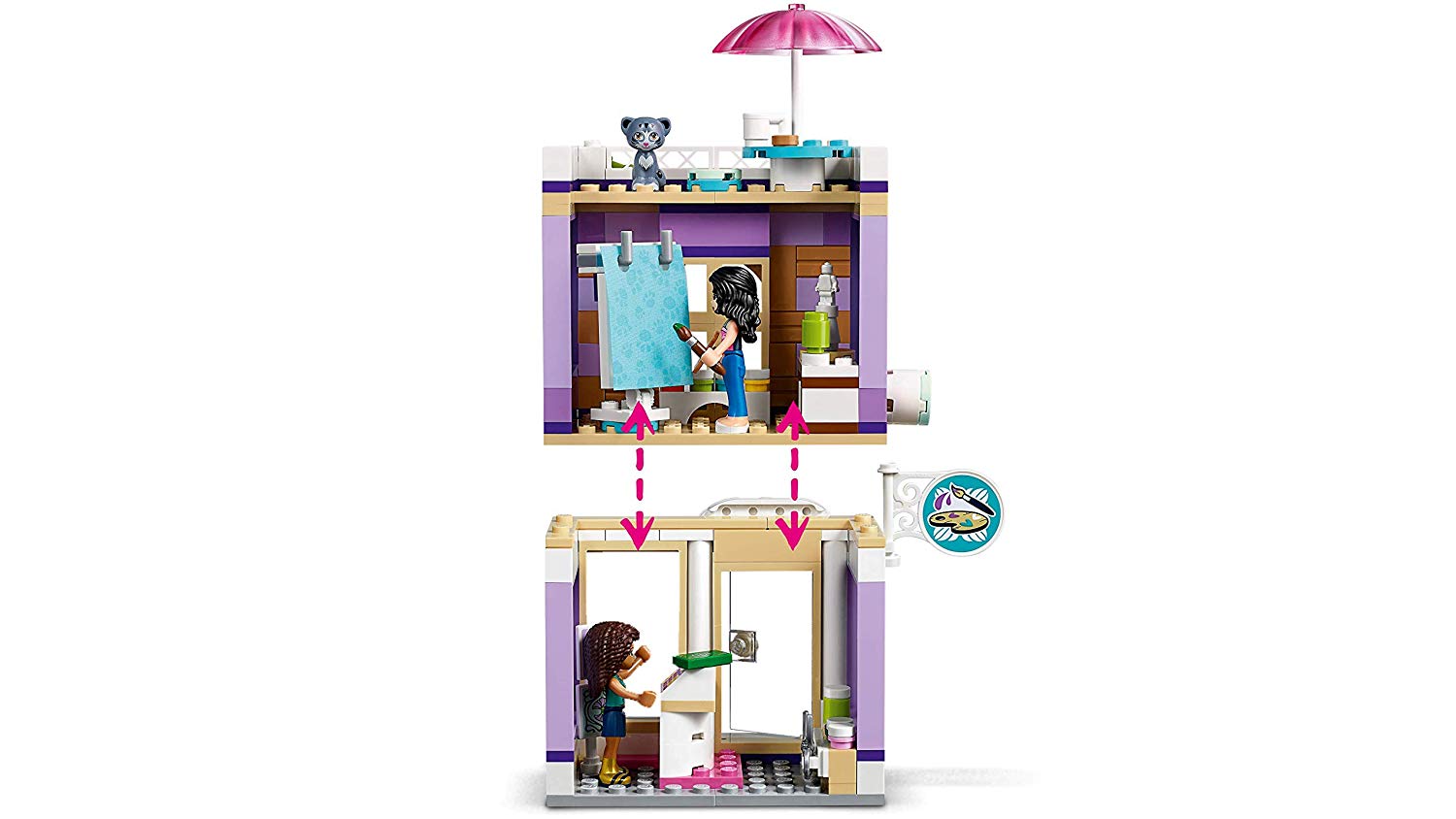Конструктор LEGO Friends - Художественная студия Эммы