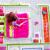 Детский игровой 3D-ковер "Домик", розовый, 134 х 200 см