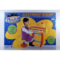 Детский электроорган на подставке с функцией записи (свет, звук)