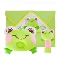 Подарочный набор для новорожденных "Забавный лягушонок", 3 предмета