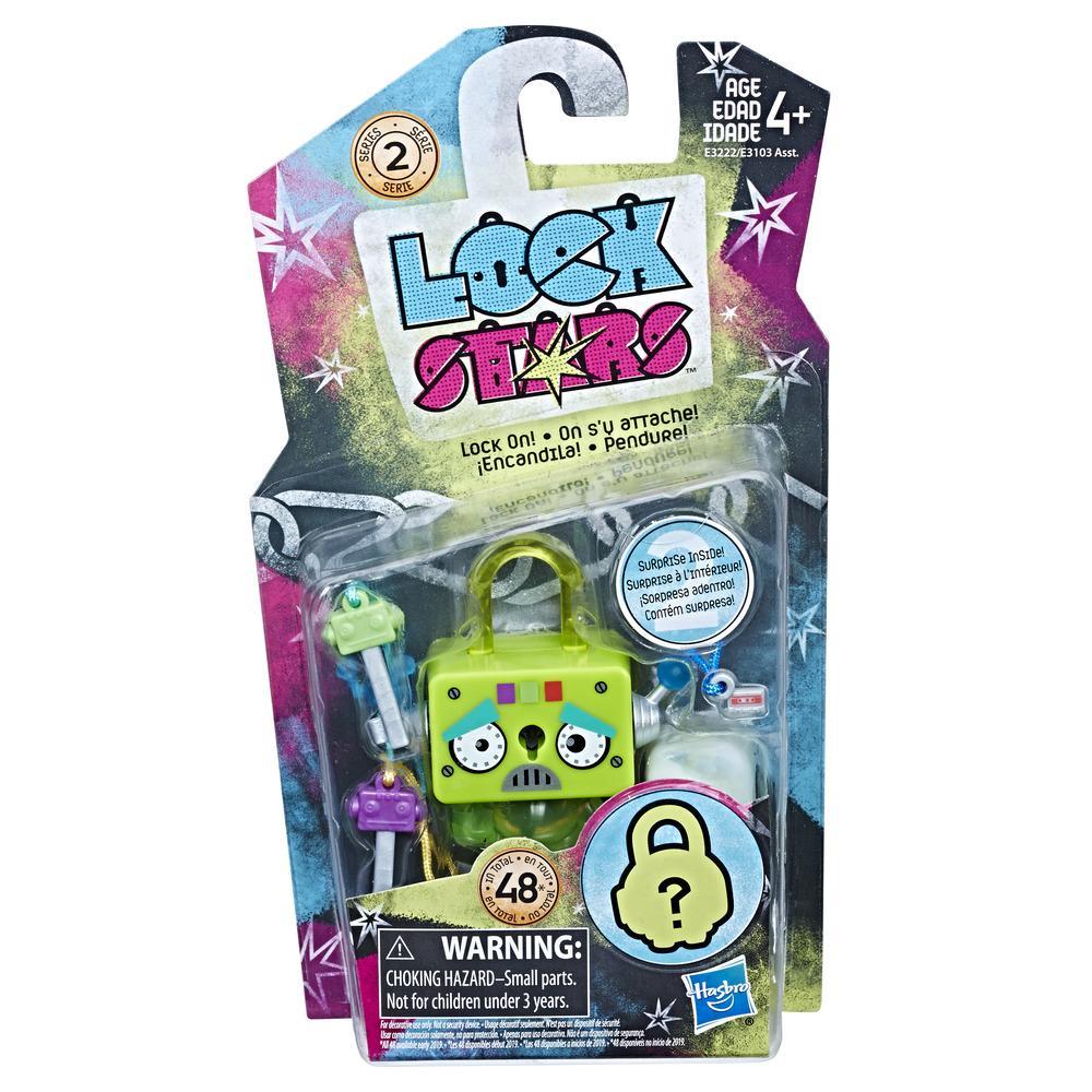 Замочек с секретом Lockstar - Зеленый робот, серия 2