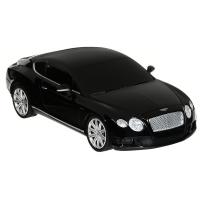Машина р/у Bentley Continental GT Speed (на бат., свет), черная, 1:24
