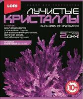 Набор для экспериментов "Лучистые кристаллы" - Фиолетовый кристалл