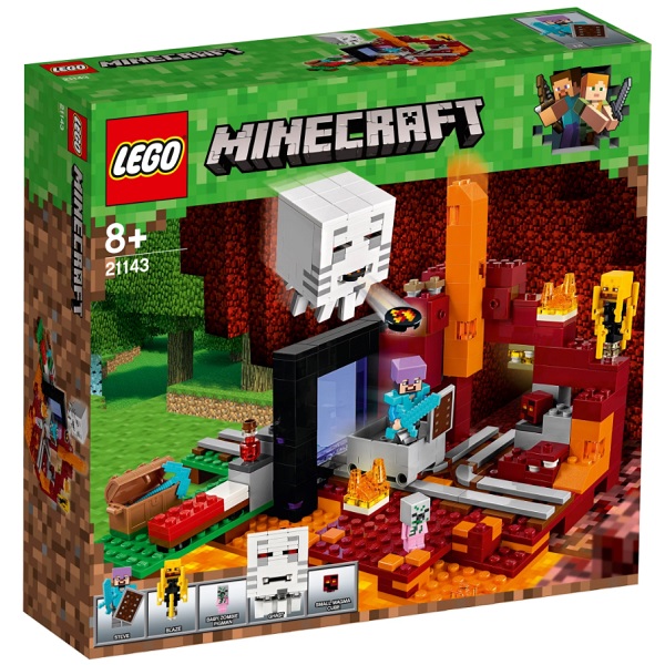 Конструктор LEGO Minecraft - Портал в подземелье