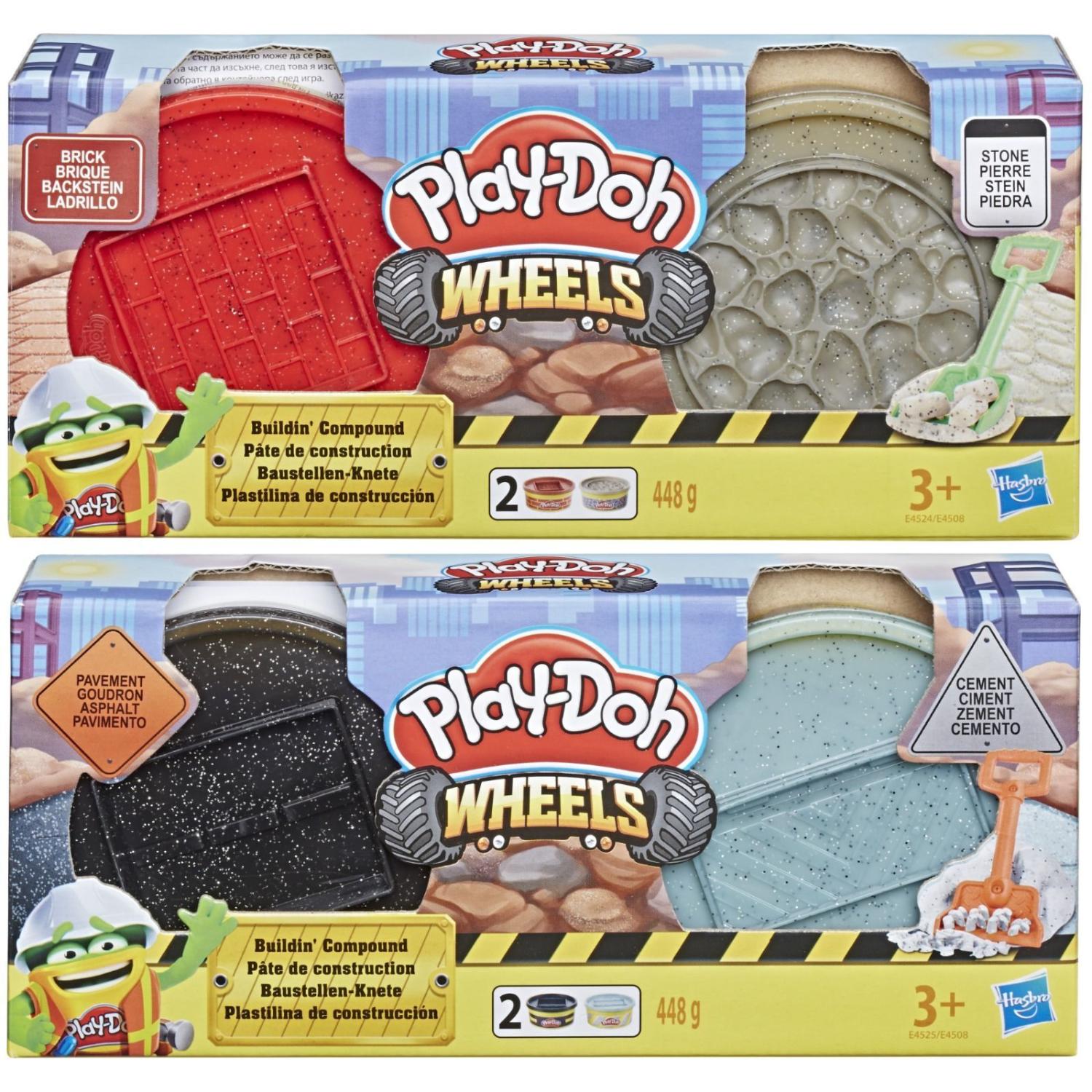 Набор массы для лепки Play-Doh Wheels