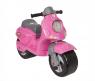 Детский мотоцикл-каталка, розовый