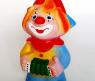 Резиновая игрушка "Клоун с гармошкой"