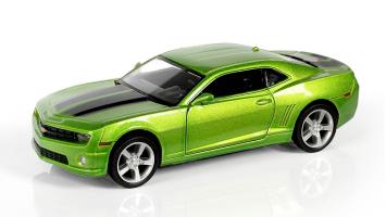 Коллекционная машина Chevrolet Camaro, зеленая металлик, 1:32