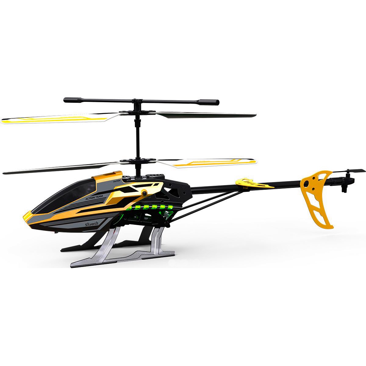 (УЦЕНКА) Вертолет р/у Sky Eagle III (на аккум., свет), желтый, 49 см