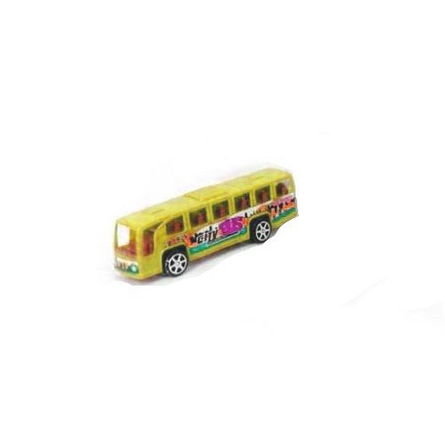 Инерционный автобус, желтый