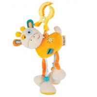 Мягкая игрушка-подвеска с вибрацией "Жирафик Дэнни"