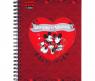 Ежедневник "Микки Маус и его друзья" - Микки и Минни, красный, 80 листов