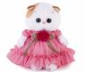 Мягкая игрушка "Малышка Ли-Ли в платье с вязаным цветочком", 20 см