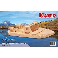 Сборная деревянная модель "Морской флот" - Катер