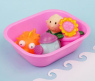 Игровой набор для ванны "Полянка", 5 предметов