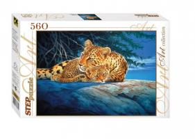 Пазл "Леопарды", 560 элементов