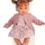 Мягконабивная кукла "Альма" в розовом (звук), 37 см