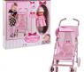 Игровой набор Bambolina Boutique - Прогулочная коляска с куклой