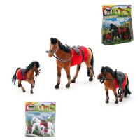 Игровой набор "Моя конюшня" - Лошадь с двумя жеребятами