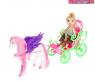 Кукла "Малышка" с лошадкой в карете