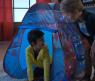 Раскладывающаяся светящаяся детская палатка Тачки