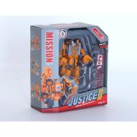 Робот-трансформер Justice Hero - Трактор с ковшом