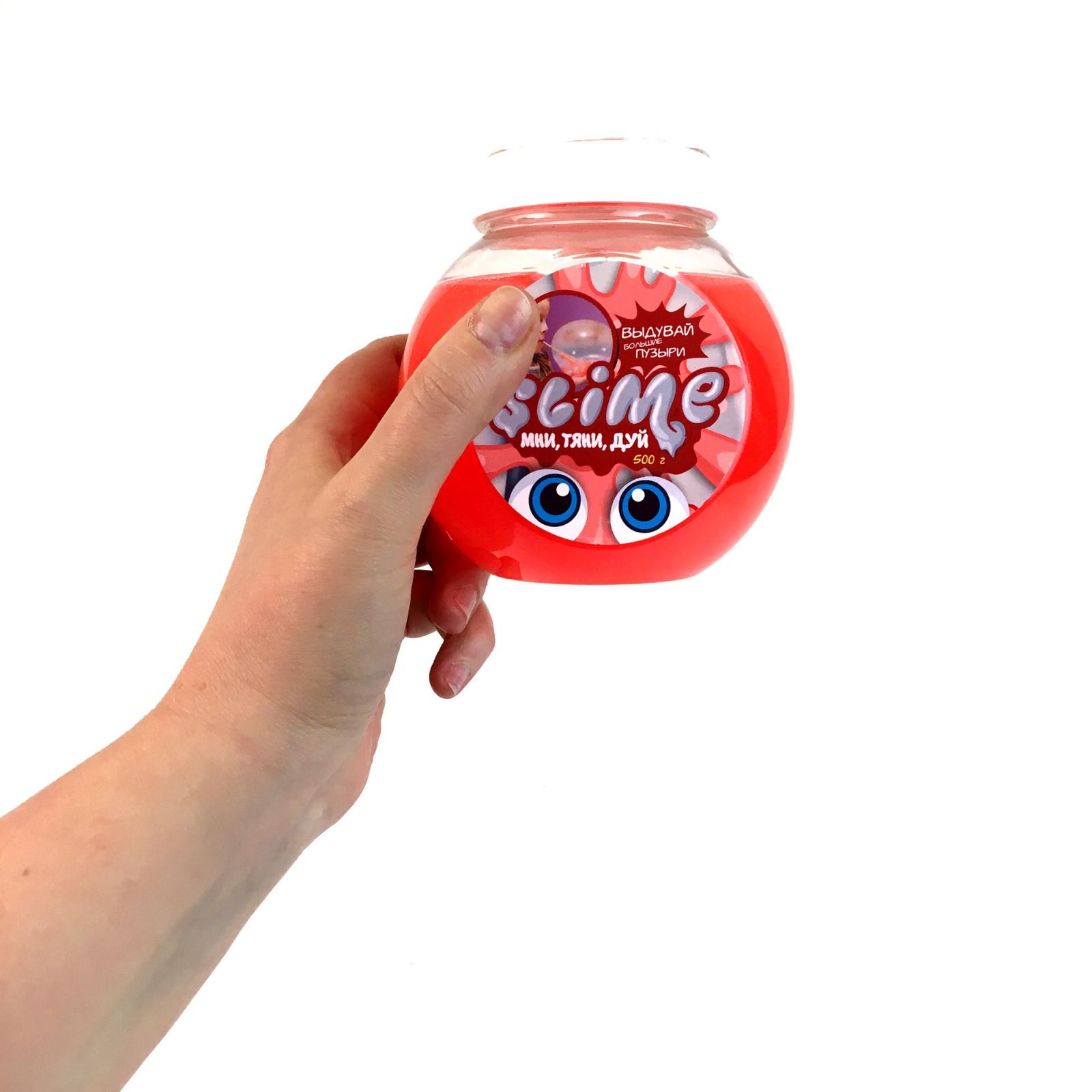 Лизун Slime Mega Mix, прозрачный и красный, 500 гр.