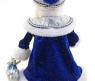 Кукла "Дед Мороз" в синем (звук), 30 см
