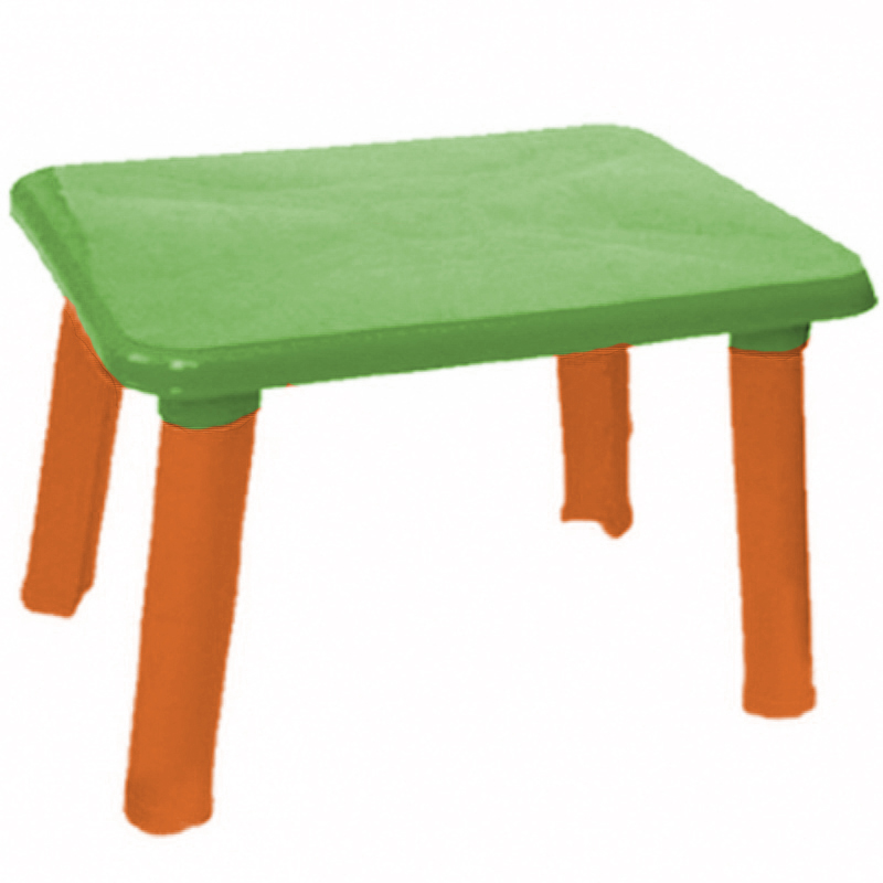 Детский столик, зелено-оранжевый