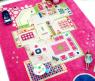 Детский игровой 3D-ковер "Домик", розовый, 160 х 230 см