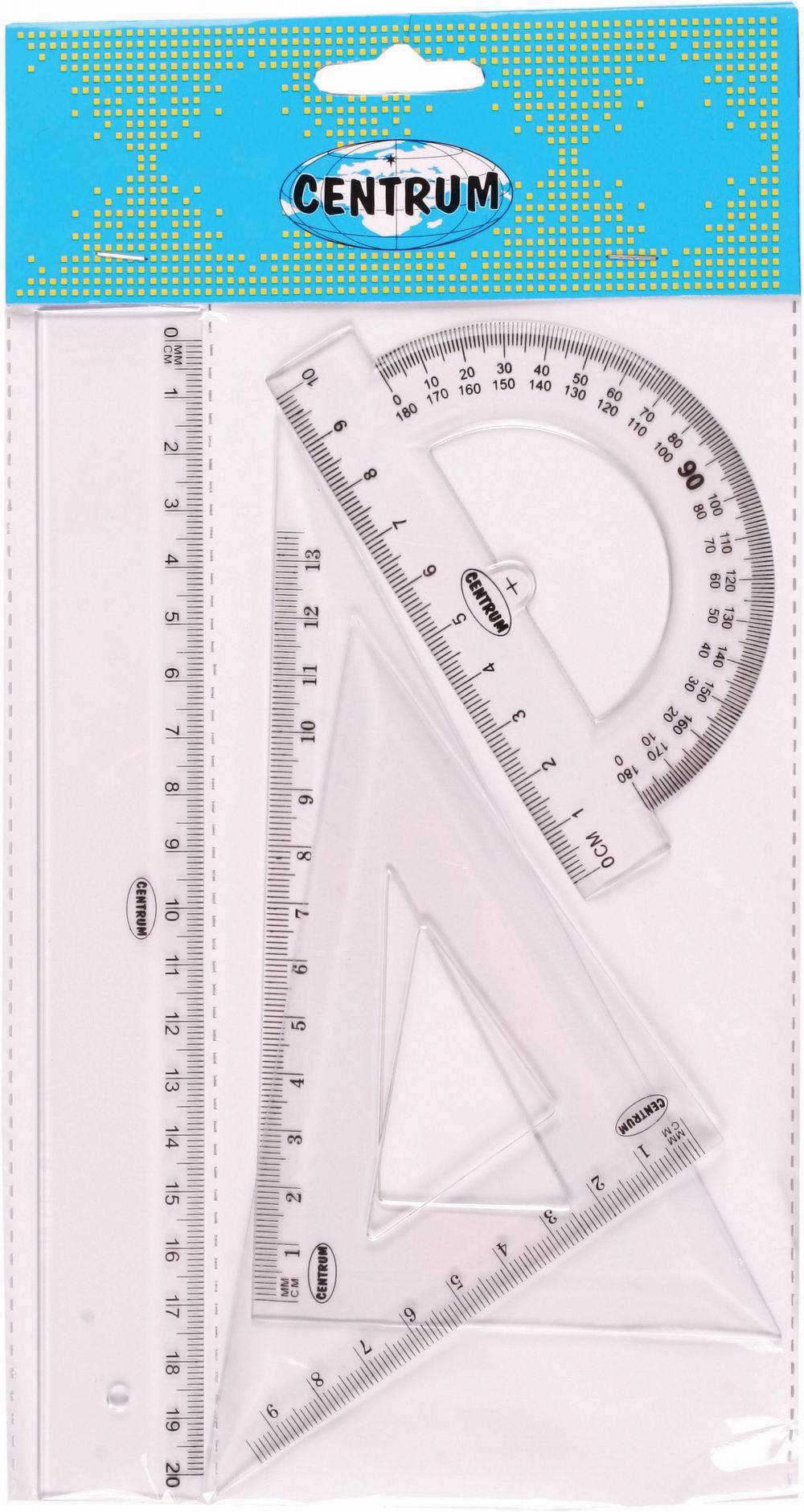 Линейка 4. Набор линеек (линейка 15 см, транспортир, 2 треугольника) Centrum арт.80949. 80946 Линейки Центрум. Набор линеек (линейка 20 см, транспортир, 2 треугольника) Centrum арт.80946. Centrum набор линеек пластиковых 3 шт..