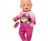 Одежда для кукол "Беби Бон" - Костюмчик и ночник-светлячок, розовый