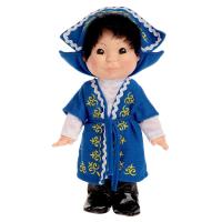 Кукла "Веснушка" - Мальчик в казахском костюме, 26 см