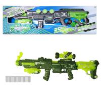 Детское оружие с мягкими пулями "Мега бластер" (свет, звук)