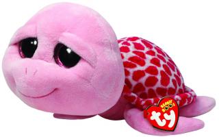 Мягкая игрушка Beanie Boo's - Черепашка Shellby, розовая, 25 см