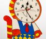 Набор для творчества "Деревянные часы своими руками" - Котенок (с красками)