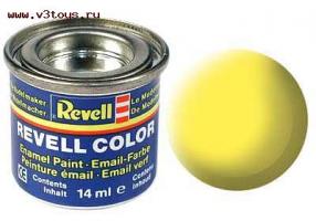 Эмалевая матовая краска Revell Color, желтая