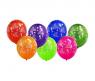 Надувные шары "Шелкография кристалл" - С днем рождения, 25 шт.
