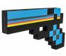 Игрушечное оружие Minecraft - Пиксельный пистолет, черный, 24 см