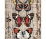 Пазл-стикер "Панно из бабочек", 42 элемента