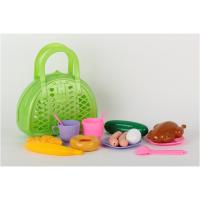 Игровой набор посуды с продуктами "Завтрак путешественника"