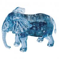 Кристальный 3D пазл "Слон", 41 дет.