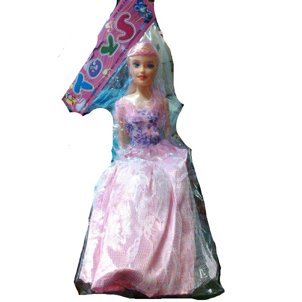 Кукла в розовом бальном платье, 30 см