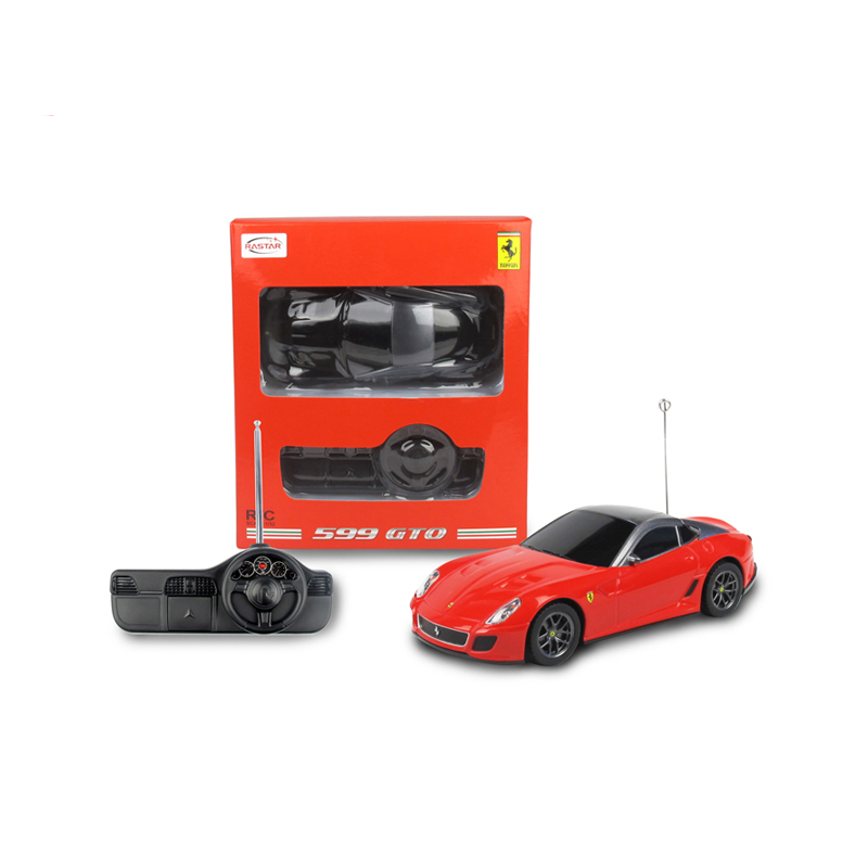 Машина р/у Ferrari 599 GTO (на бат.), красная, 1:32