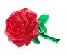 3D-пазл "Красная роза", 44 элемента