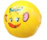 Детский пластизолевый мяч, желтый, 23 см